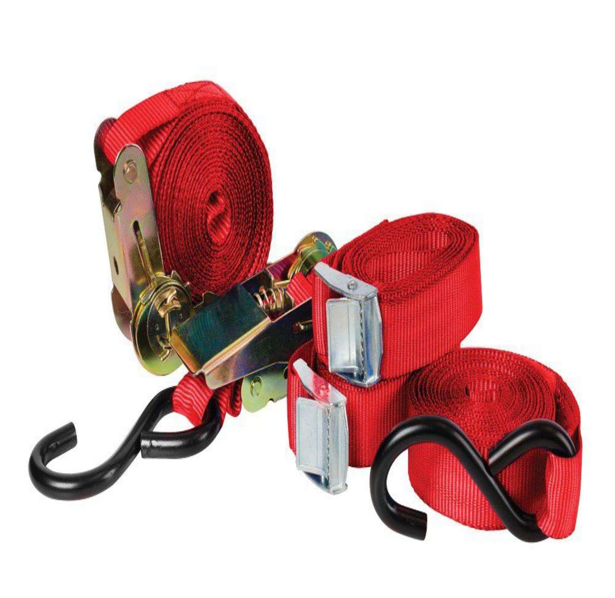 Ratchet tie down set