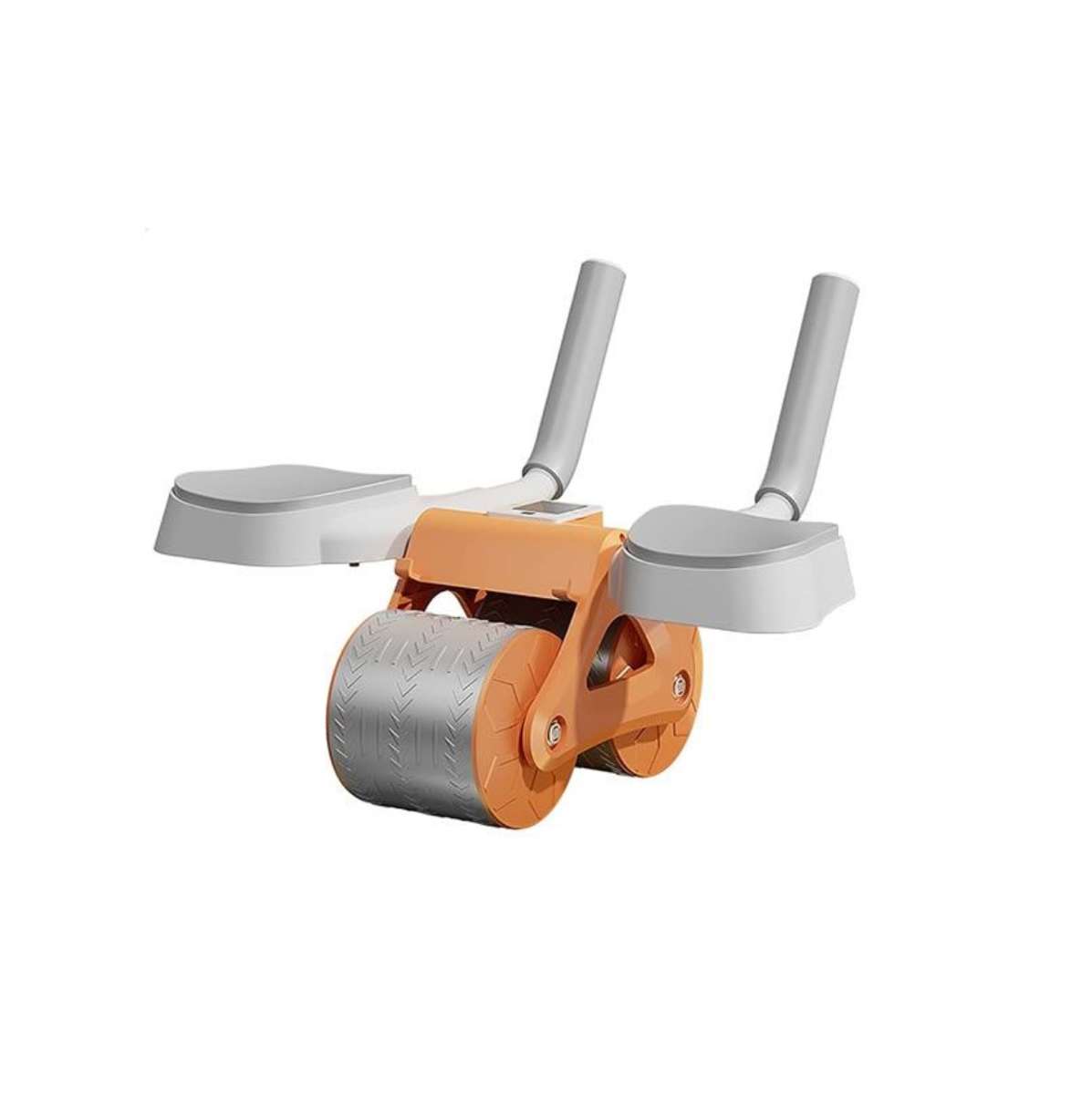 AB roller exercise wheel with timing