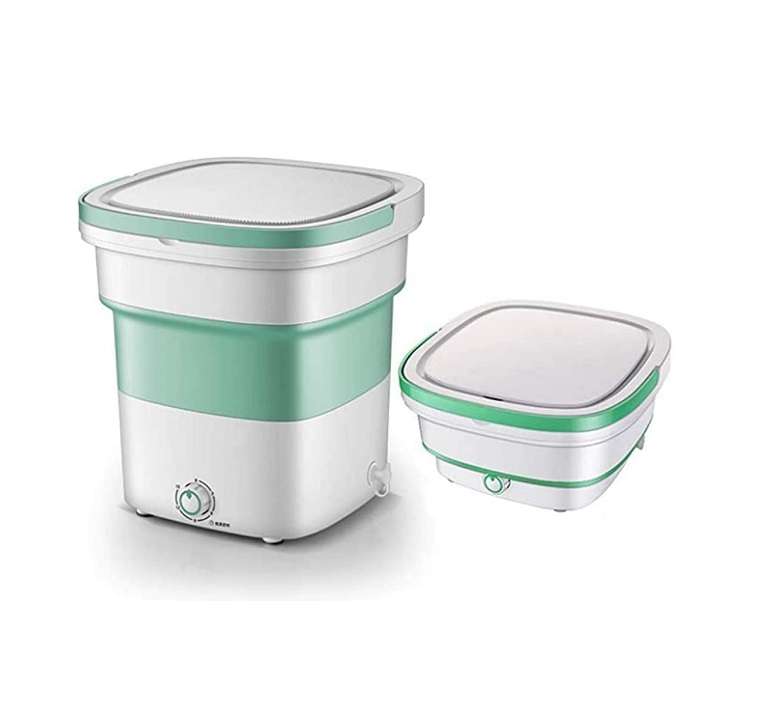 Portable Folding Laundry Ultrasonic Semi-automatic Clothes Washing Machine