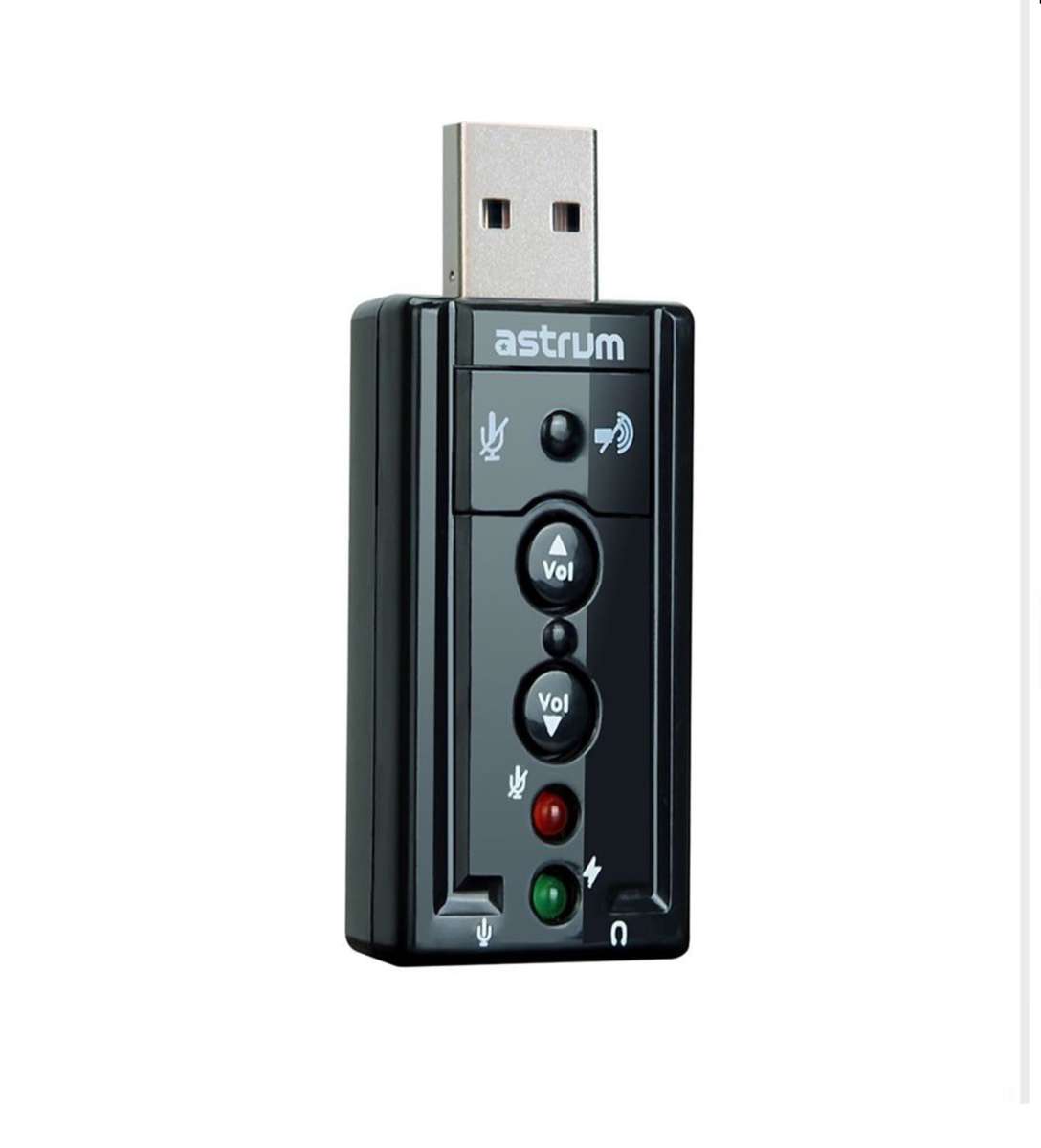 Astrum USB external stereo sound adapter