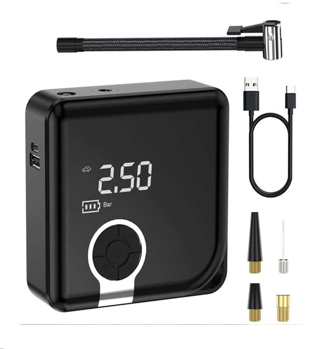 Portable car air compressor pump CTC-656