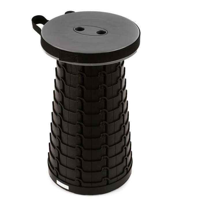 Versatile Collapsible Stool - Gray