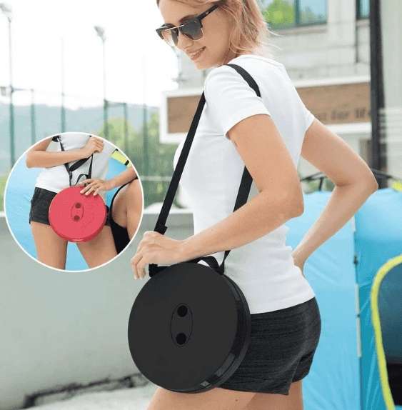 Versatile Collapsible Stool - Gray