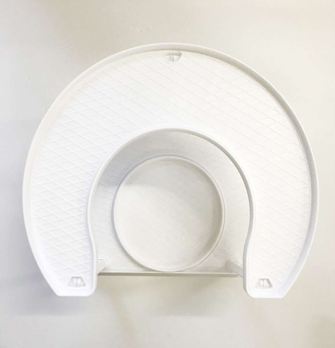 D-shape two tier spice spinner organizer