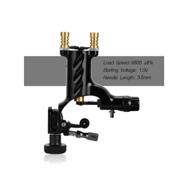 Professional Dragonfly Rotary Motor Tattoo Machine Gun Liner Shader (Black)