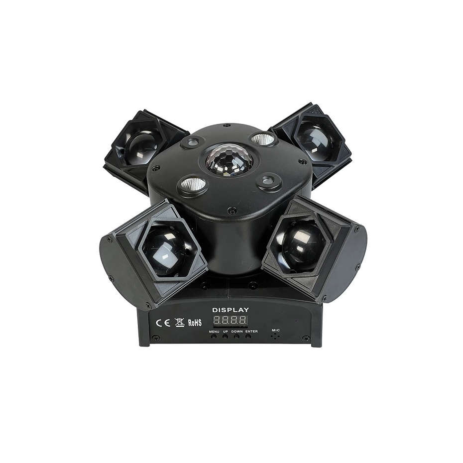 Four Moving Head Beam RGB Laser Stage Light