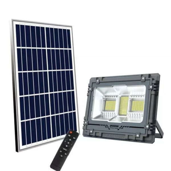 Solar Powered Flood Light RGB 200W