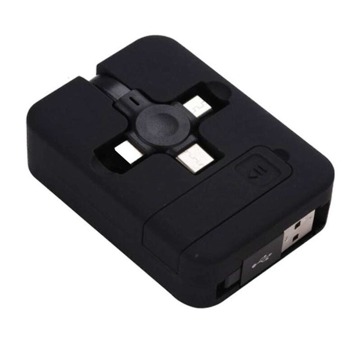 Rechargeable USB charger data cable with phone stand
