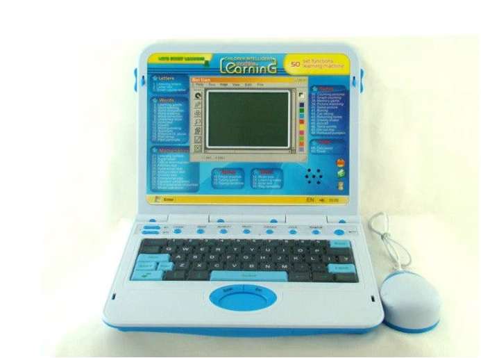 Children's Starter Laptop 80 Fun Activities Blue