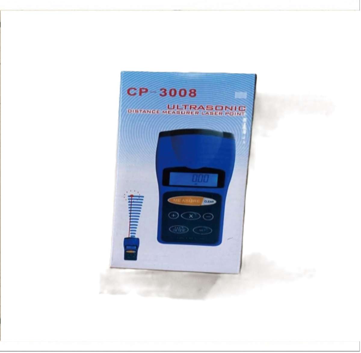 Distance measurer laser point range finder LCD display