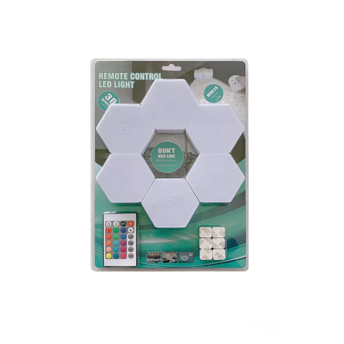 Battery Operated 6 LED Tap Light