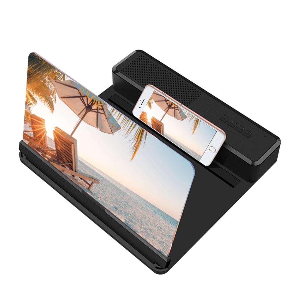 Phone Screen Magnifier with Bluetooth Speaker