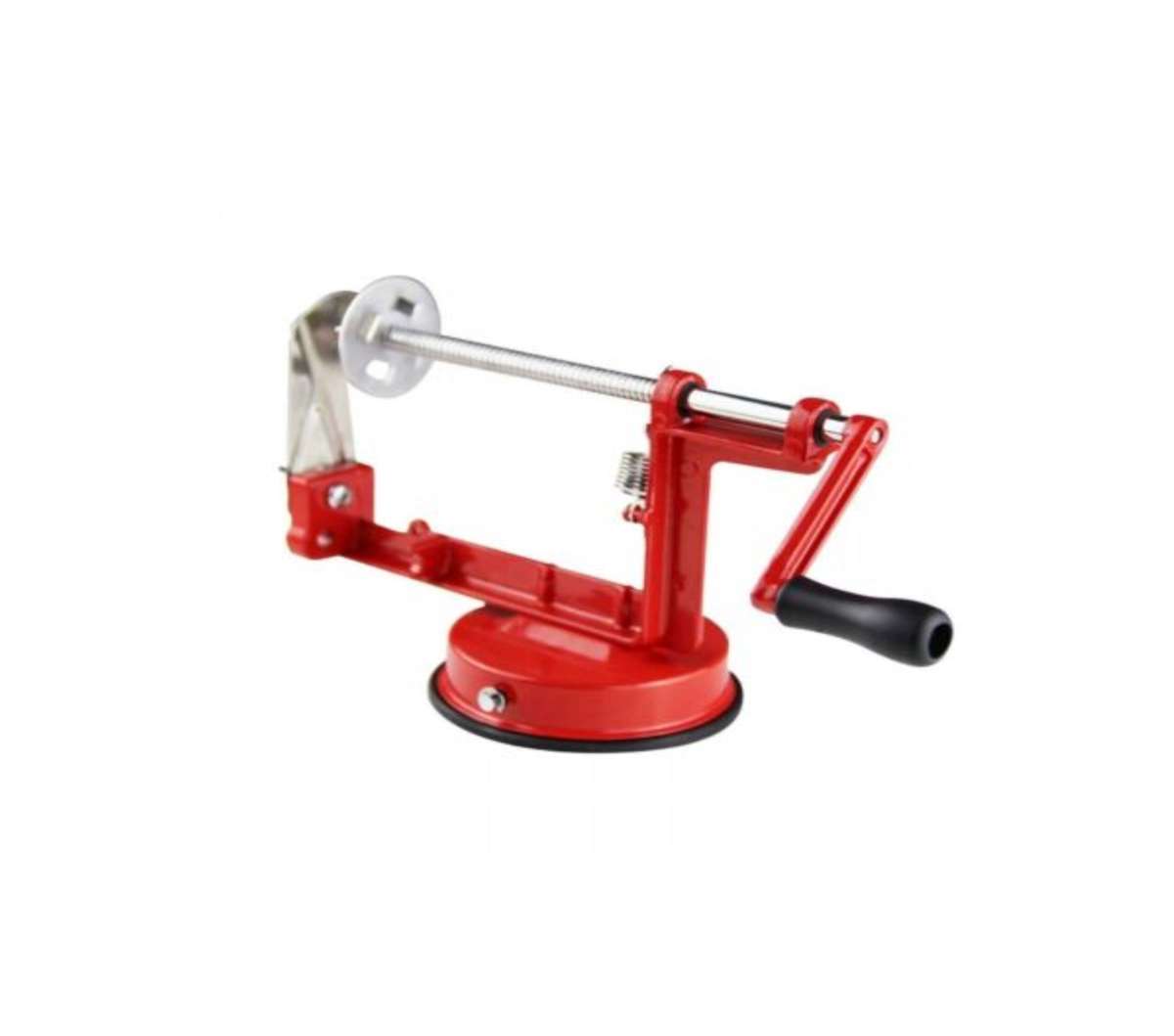 Spiral potato slicer