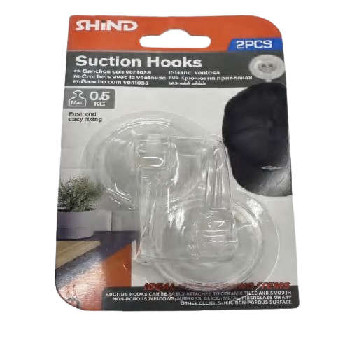 Suction Plastic Hooks