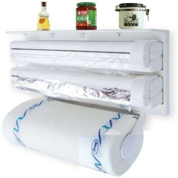 Kitchen Roll Triple Paper Dispenser