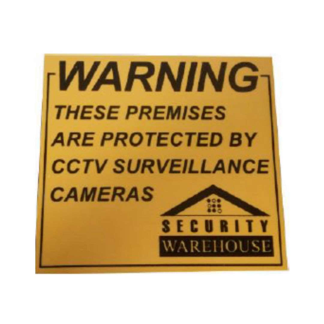WARNING BOARD FOR CCTV