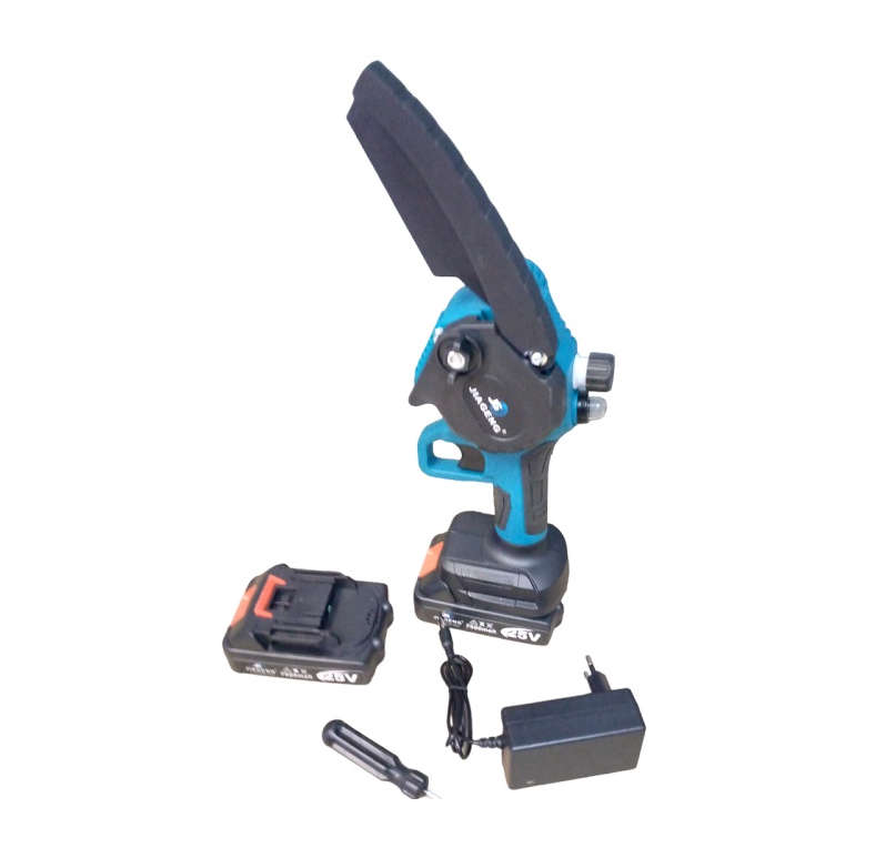 Electric Rechargeable Chainsaw With Two 25V Lithium Battery 7500 Mah
