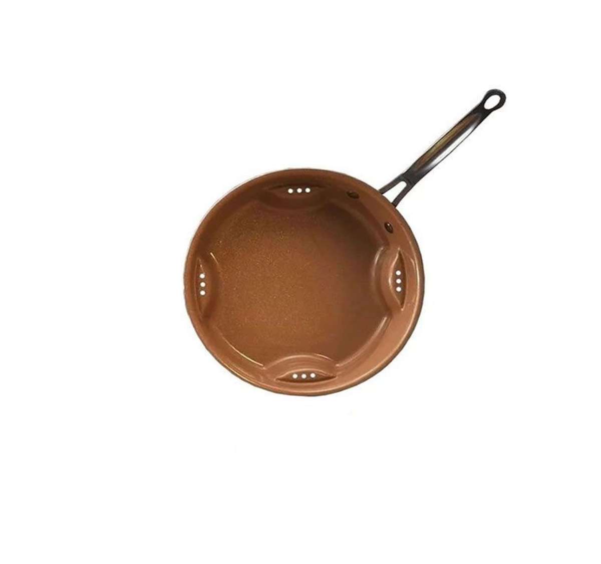 Steel frying pan