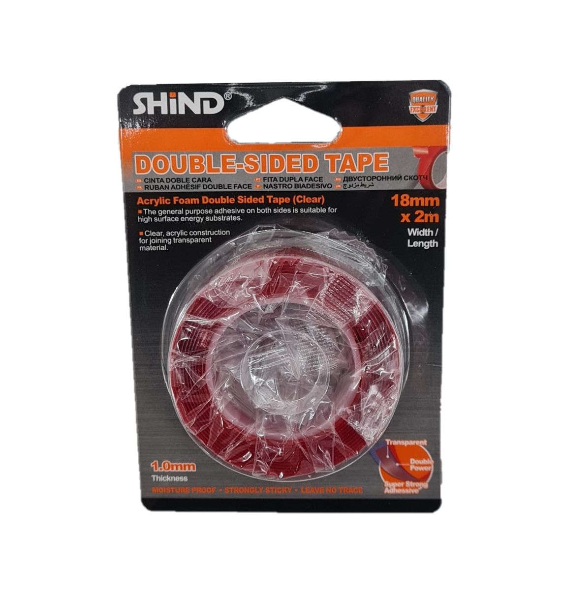Double Sided Tape Red