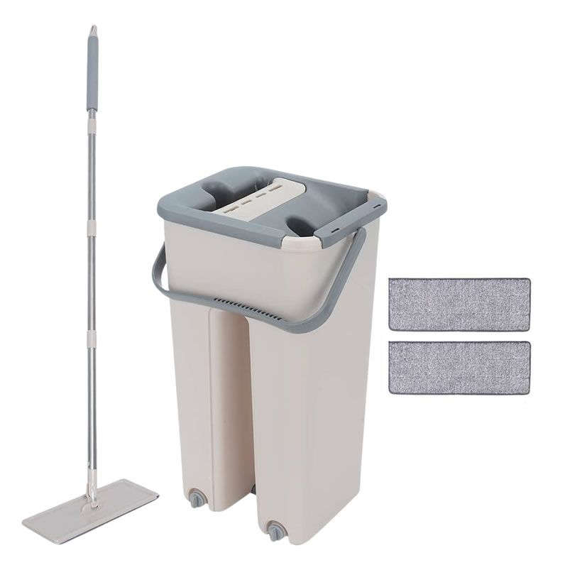 Mop Scratch Cleaning Mop with 2 Mop Padding