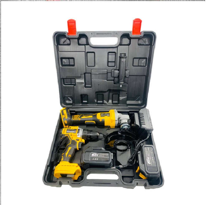 2Pcs Of 48V Multi-Function Cordless Power Tool Set
