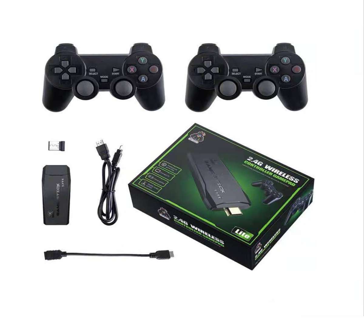 4K HDMI wireless console arcade game stick