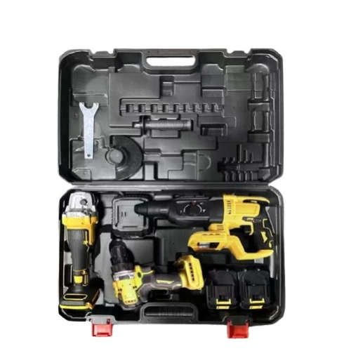 Ashcomonline 3Pcs Of 48V Multi-Function Cordless Power Tool Set Impact Drill