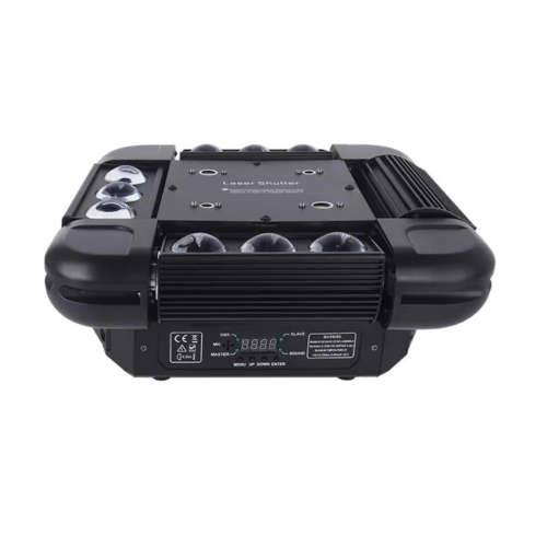 Ashcomonline 120W DMX RGBW LED Moving Head Beam Light