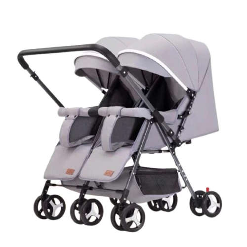 Ashcomonline Reversible Double Twin Stroller Stroller Pram