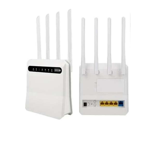 Ashcomonline Rechargeable 1200mbps 4G Router Q-A10 128 Mbps 4G Router