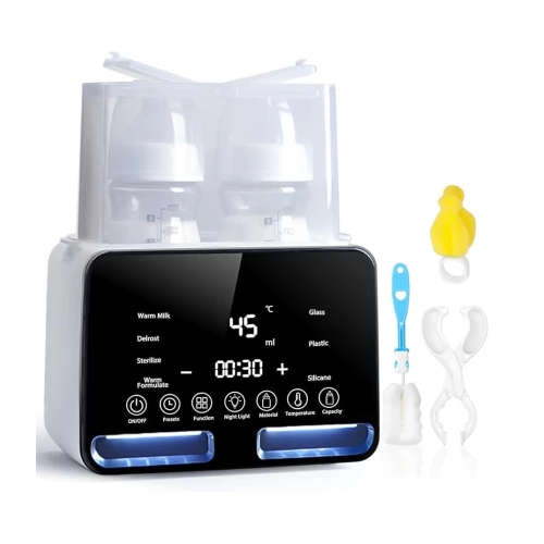 ASHCOMONLINE Baby Bottle Warmer - 2 Slots