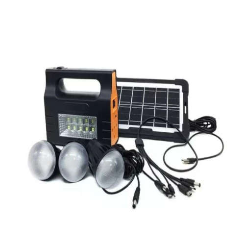 Ashcomonline Solar Home Lighting System With 3 Led Bulbs Solar Light Set