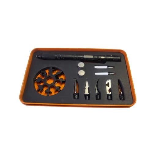 Ashcomonline Tactical Multifunctional Tool Set Drill Bits