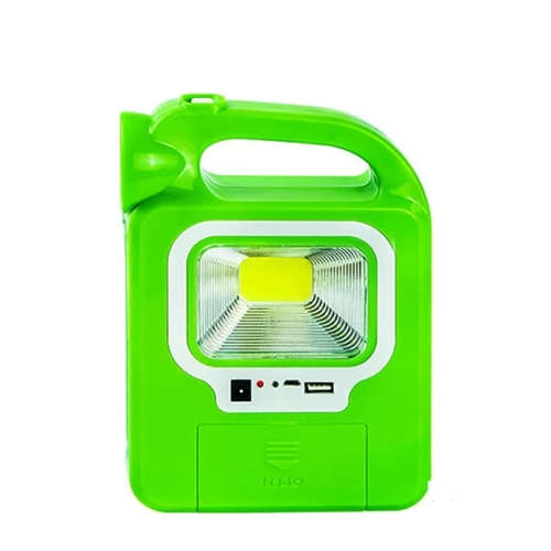 Ashcomonline Solar Powered Emergency COB + LED Light Solar Light Set