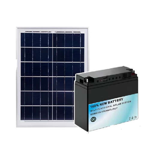 Ashcomonline Lightweight Solar Panel With Battery Solar Light Set