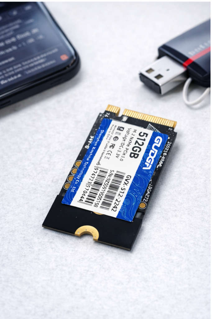 GUDGA 512GB M.2 2242 SATA SSD  Compact High-Speed Internal Drive (GVX-512-2242)