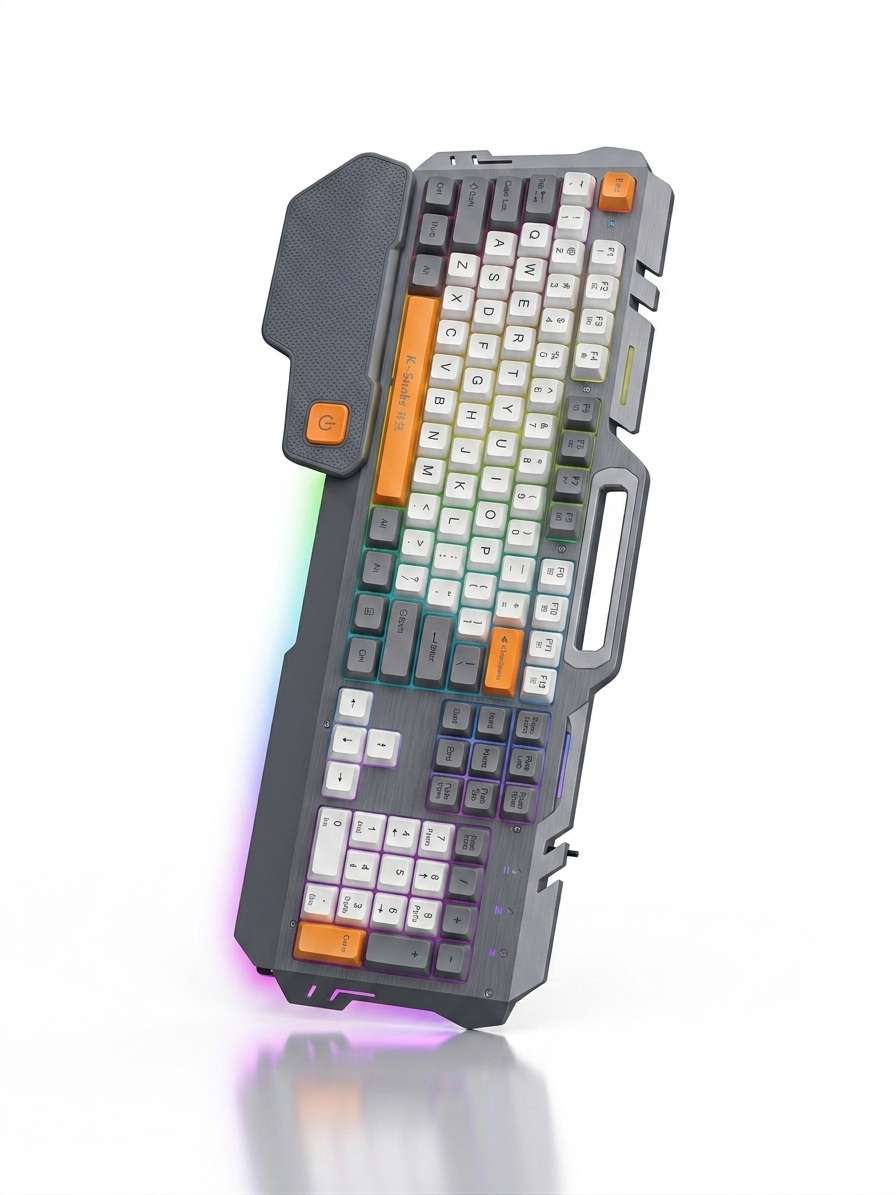 K-Snake KM-160 Wired Mechanical Gaming Keyboard and Mouse Combo with LED