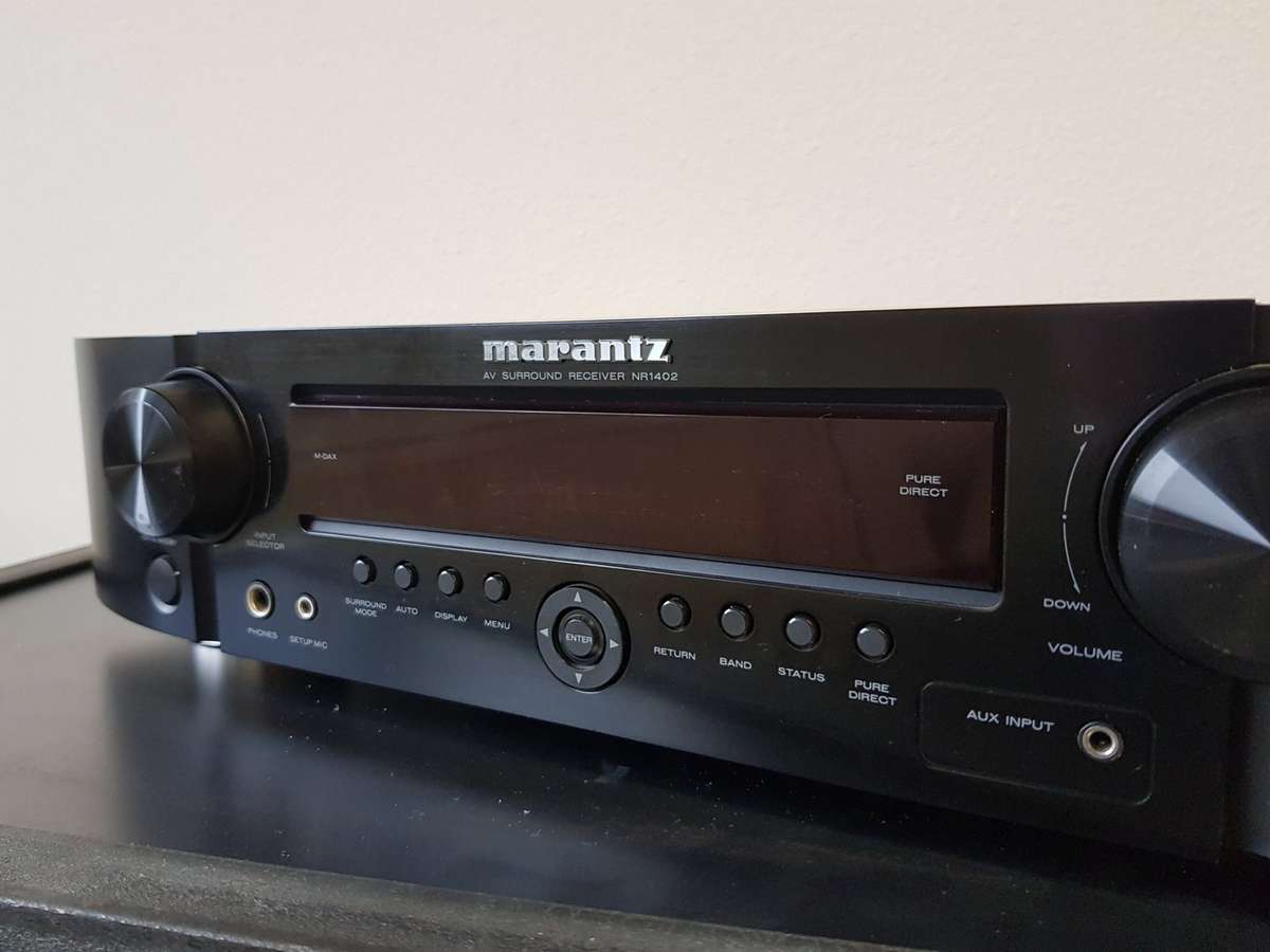 Marantz NR1402 Slimline AV Receiver  |  5-channel  |  3D-ready HDMI switching  |  READ DESCRIPTION!
