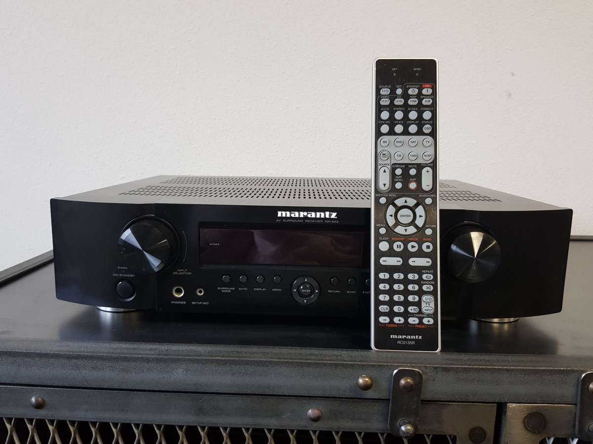 Marantz NR1402 Slimline AV Receiver  |  5-channel  |  3D-ready HDMI switching  |  READ DESCRIPTION!
