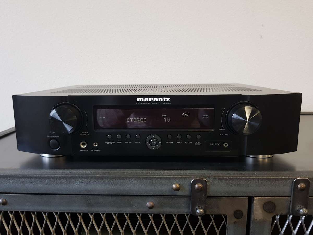 Marantz NR1402 Slimline AV Receiver  |  5-channel  |  3D-ready HDMI switching  |  READ DESCRIPTION!
