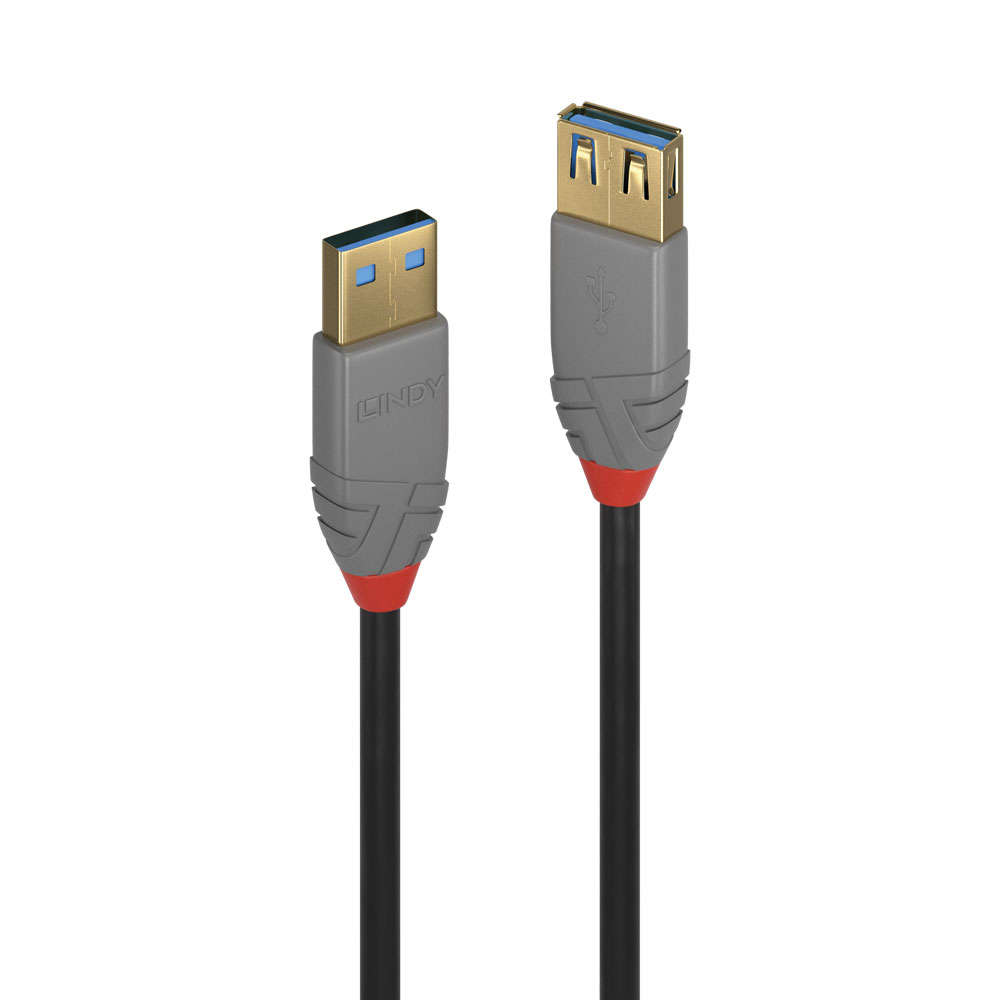 Lindy - 3M Usb3.2 Type-A To Micro-B Cable - Anthra Line (36768) - Lindy - 3M Usb3.2 Type-A To Mic...
