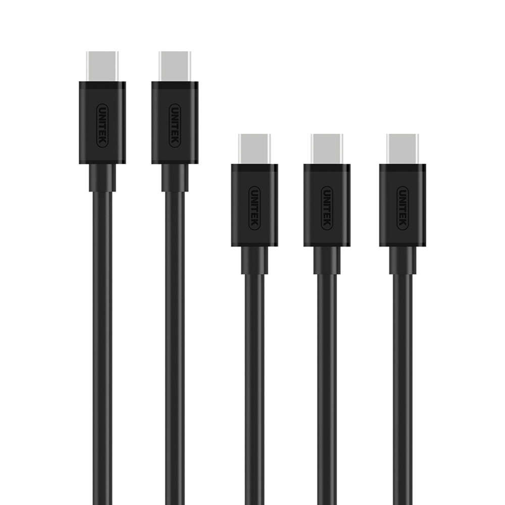 Unitek - USB to Micro USB Cable Bundle Pack (2 x 0.3M & 3 x 0.2M) - Unitek - USB to Micro USB Cab...