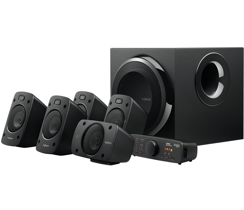 5.1 Surround Sound Speaker System Logitech Z906 5.1, THX, Dolby | 980-000468