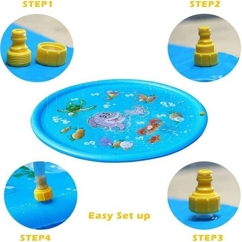 Inflatable Water Sprinkler Play Mat