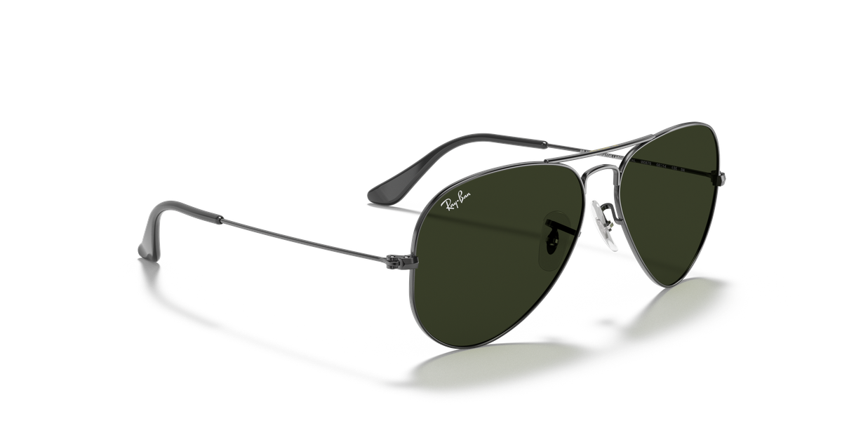 Ray-Ban Aviator Gun Metal RB3025 Designer Sunglasses RayBan