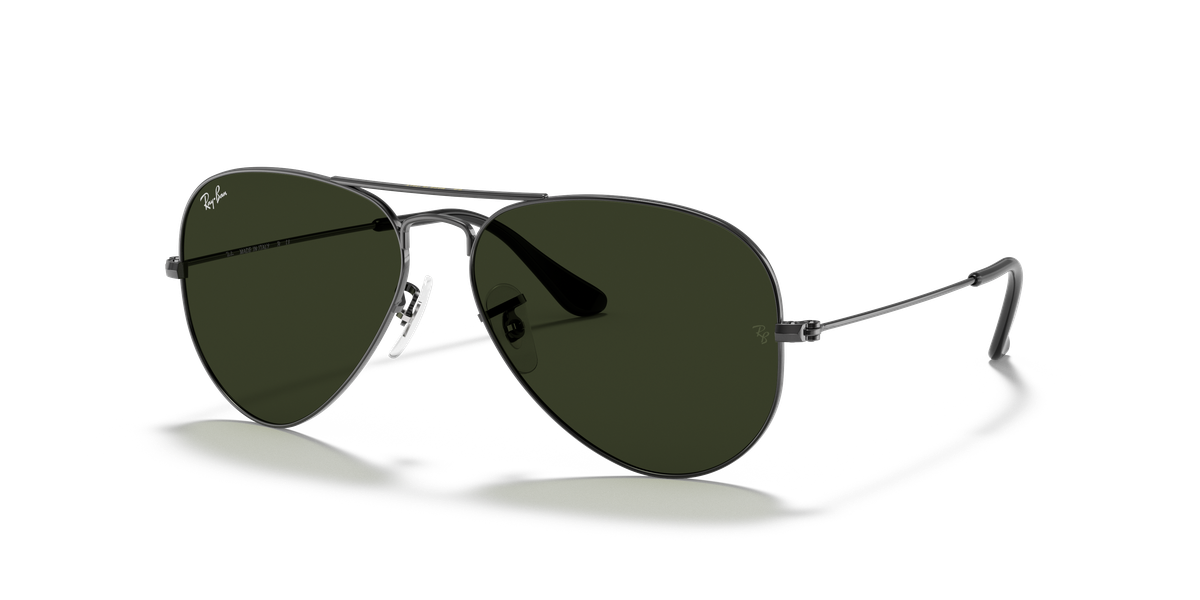 Ray-Ban Aviator Gun Metal RB3025 Designer Sunglasses RayBan