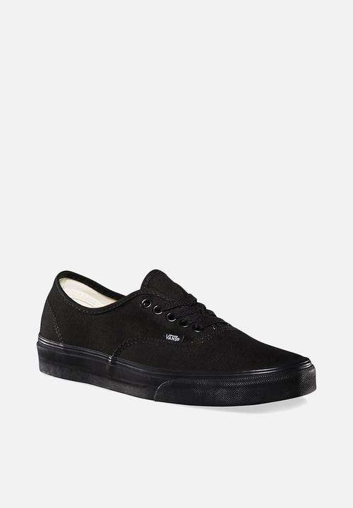 VANS AUTHENTIC BLACK SNEAKERS