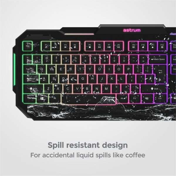Astrum Gaming RGB LED Wired Keyboard