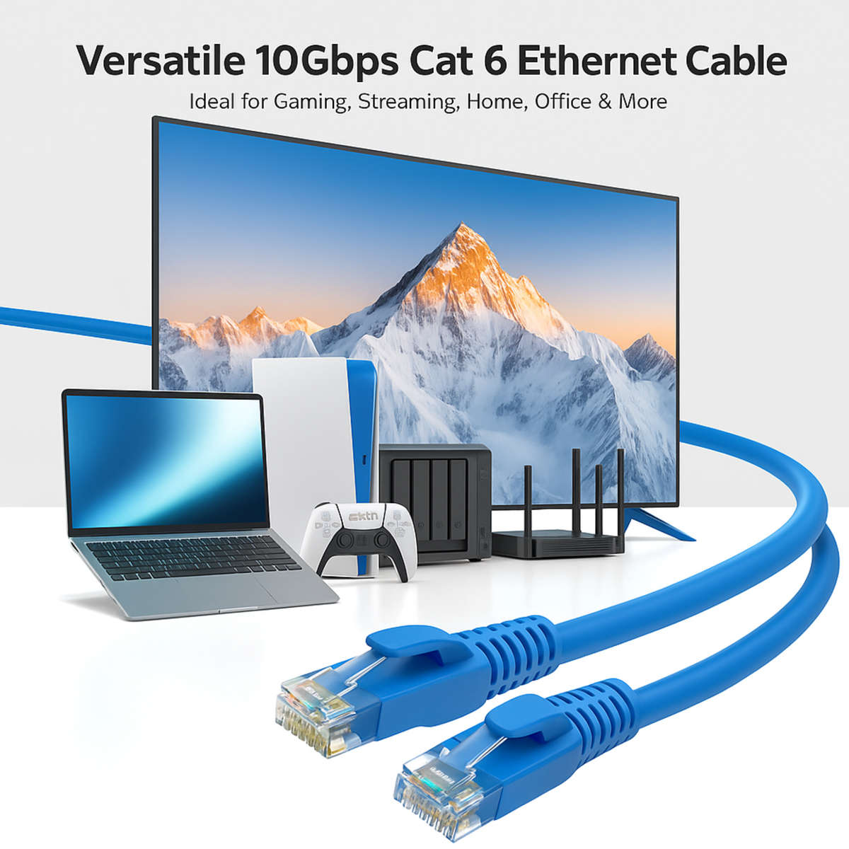 NT265  Cat6 Ethernet Network Patch 5.0m Cable