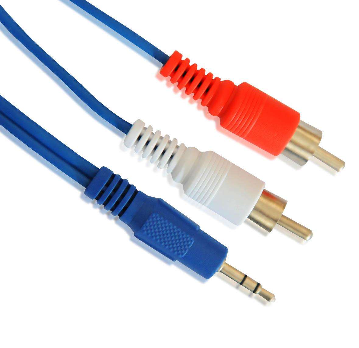 AR105 3.5mm Aux Audio Jack Male to Male RCA 5.0m Cable